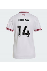 Liverpool Federico Chiesa #14 Jalkapallovaatteet Naisten Vieraspaita 2026-27 Lyhythihainen